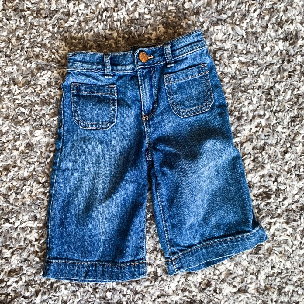GAP • Cropped Wide Leg Jeans